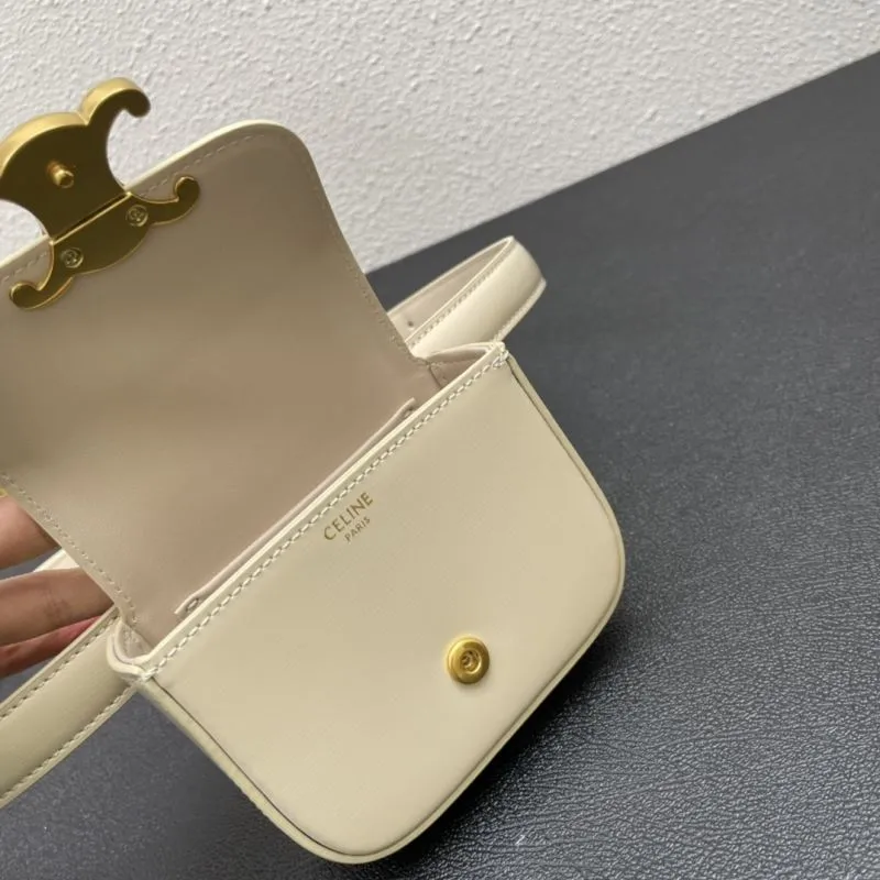 Celine Cream Waist Bag 227 - Image 8