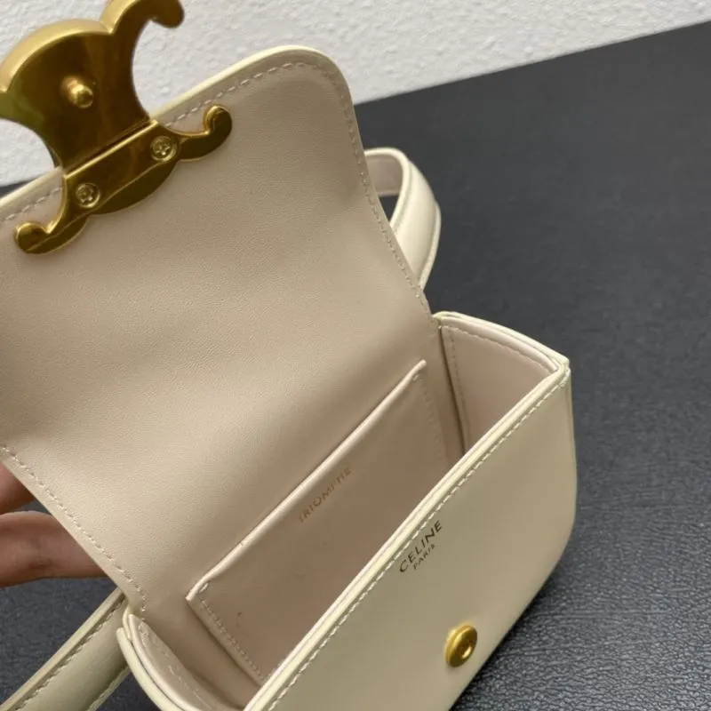 Celine Cream Waist Bag 227 - Image 9