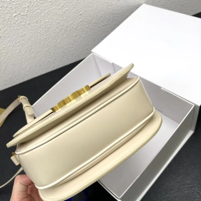 Celine Beige Crossbody Satchel Bag 7762 19cm - Image 6