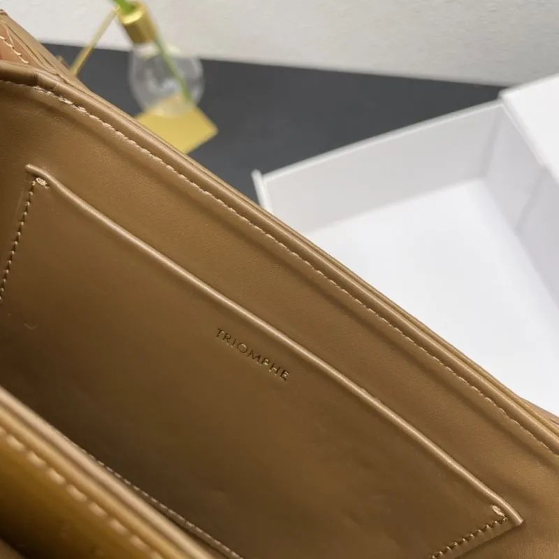Celine Brown Saddle Crossbody Bag 7762 19cm - Image 9
