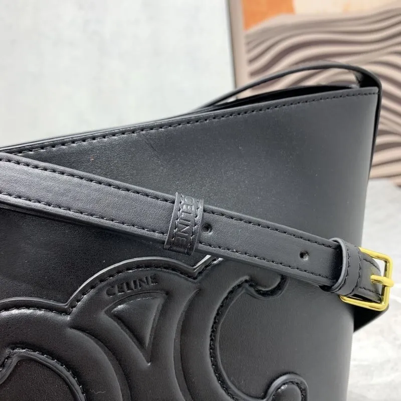 Celine Black Bucket Crossbody Bag 244 - Image 5