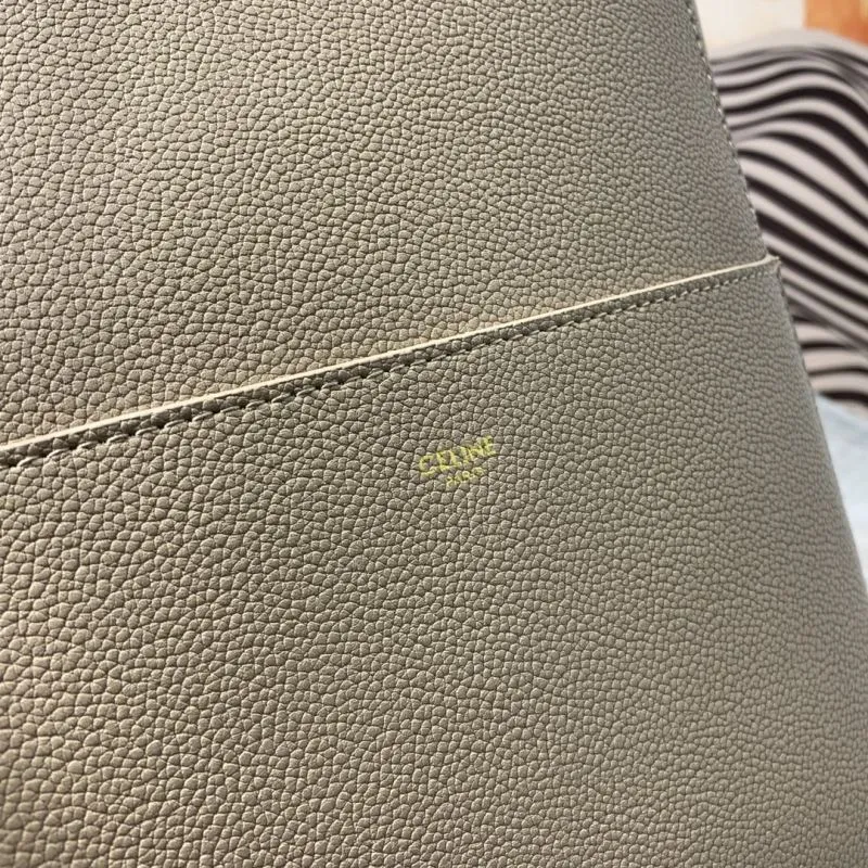 Celine Beige Bucket Bag 247 - Image 4