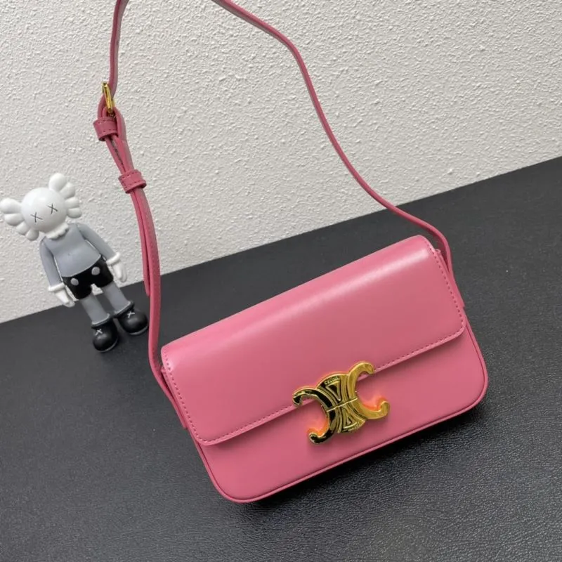Celine Pink Satchel Bag 261