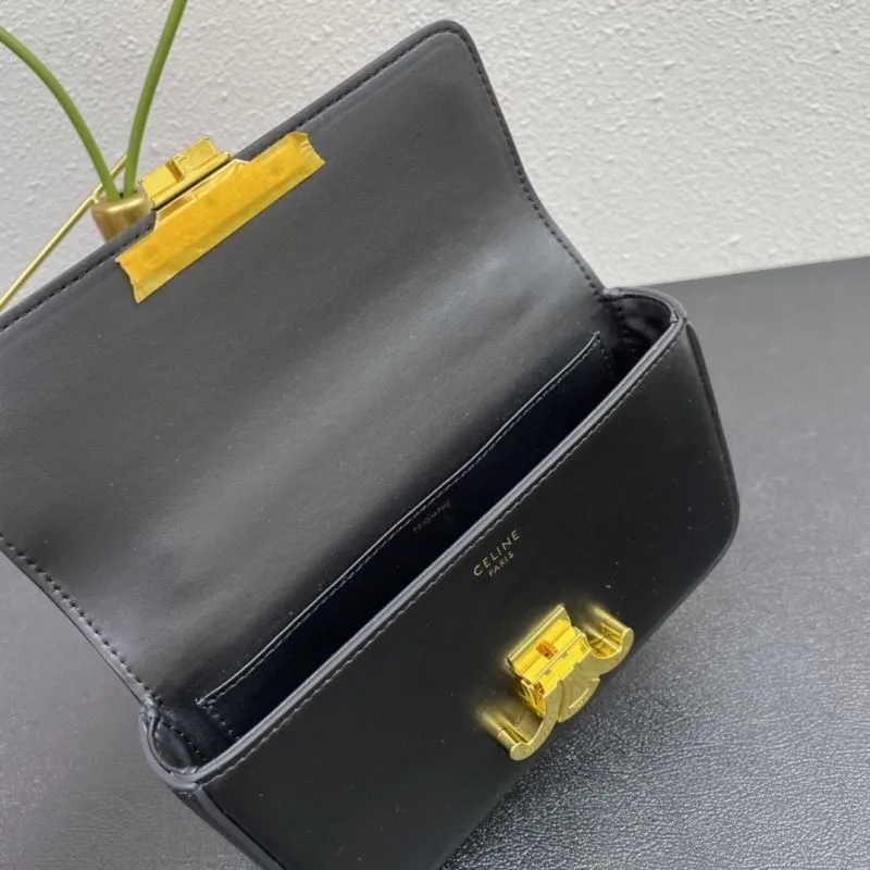 Celine 1917 Black Chain Shoulder Bag 20cm - Image 8