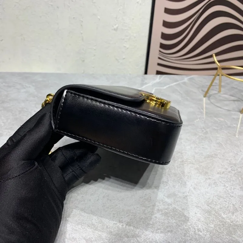 Celine Black Leather Satchel Bag 275 - Image 6