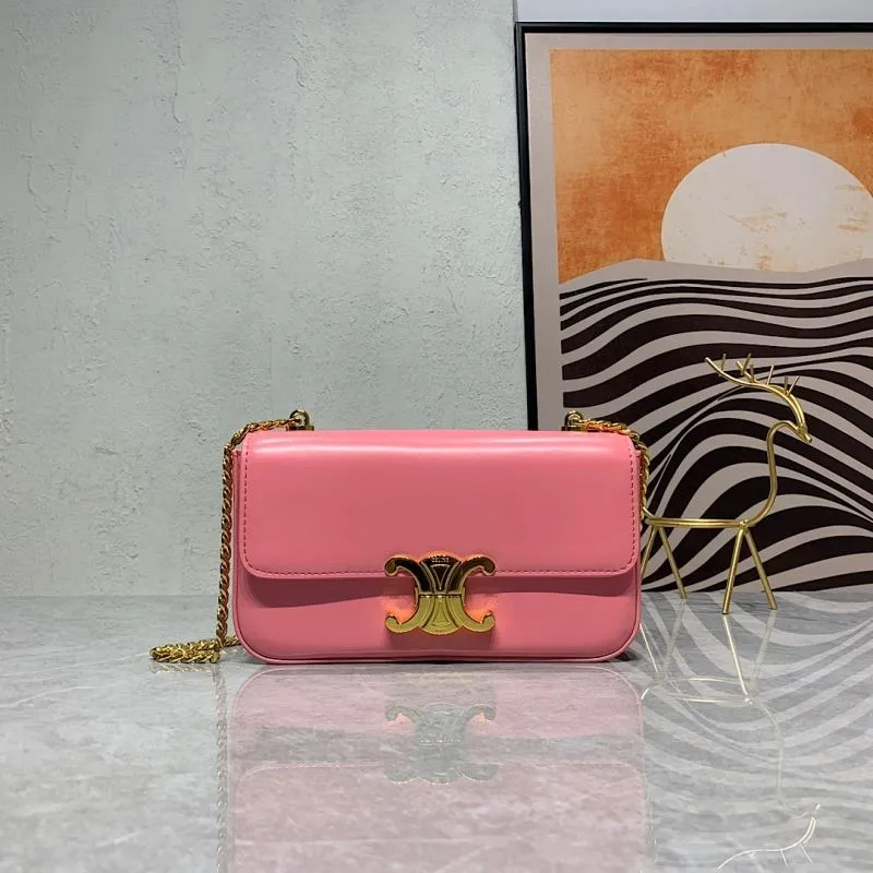 Celine Pink Satchel Bag 277