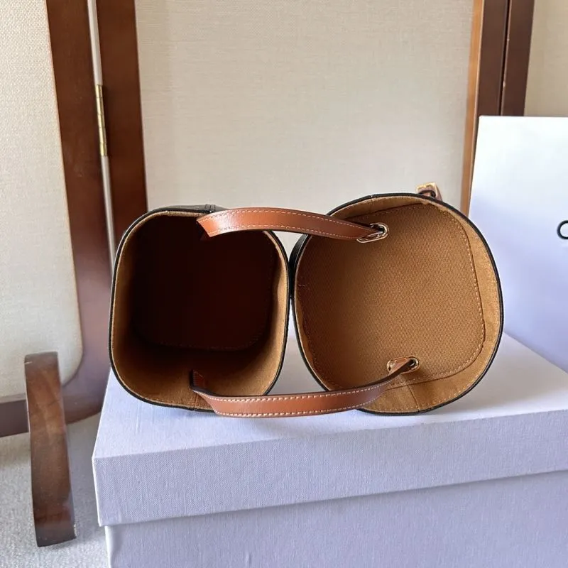 Celine Small Monogram Crossbody Bucket Bag - Image 7