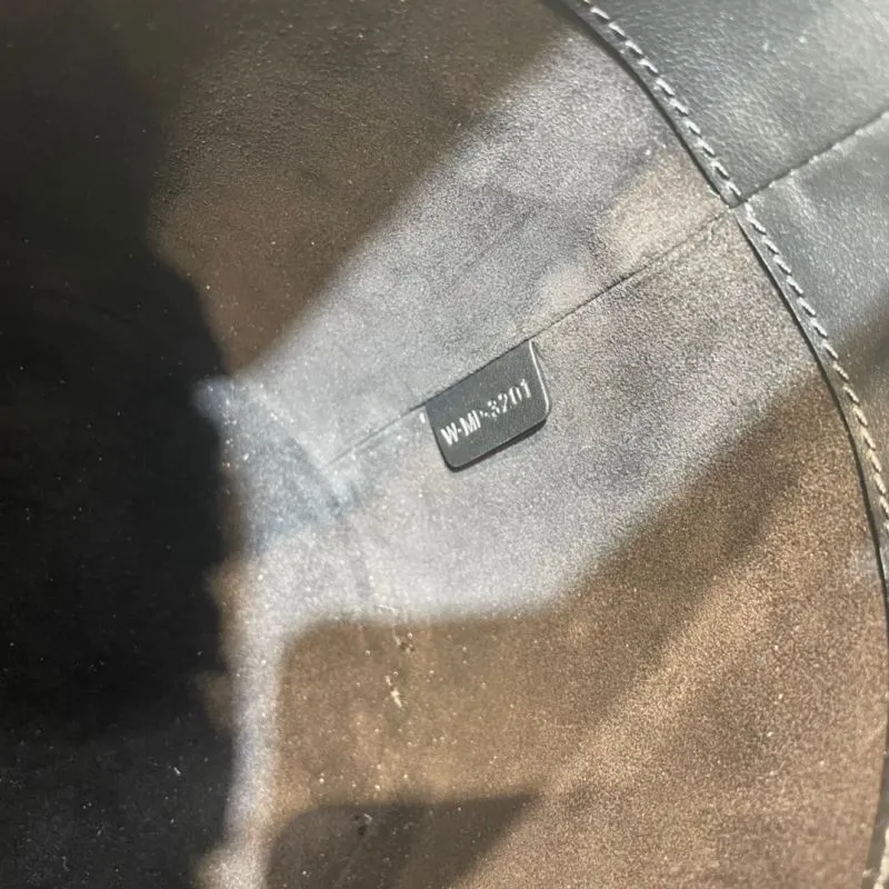 Celine Black Leather Bucket Bag - Image 8