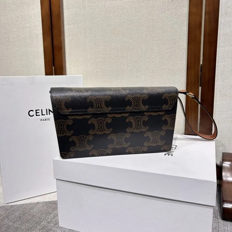 Celine Monogram Shoulder Satchel Bag 306 - Image 4