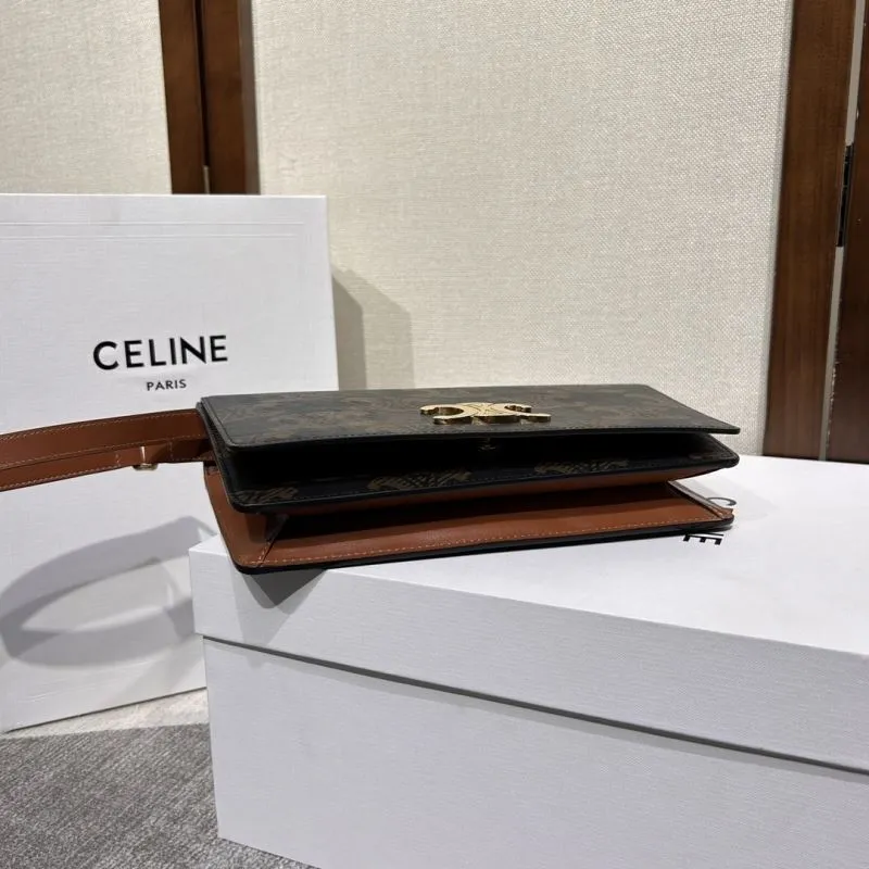 Celine Monogram Shoulder Satchel Bag 306 - Image 5