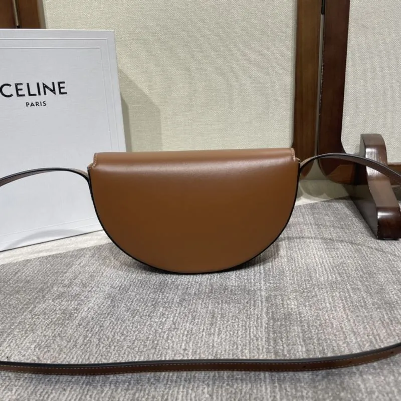 Celine Brown Saddle Crossbody Bag 334 - Image 3