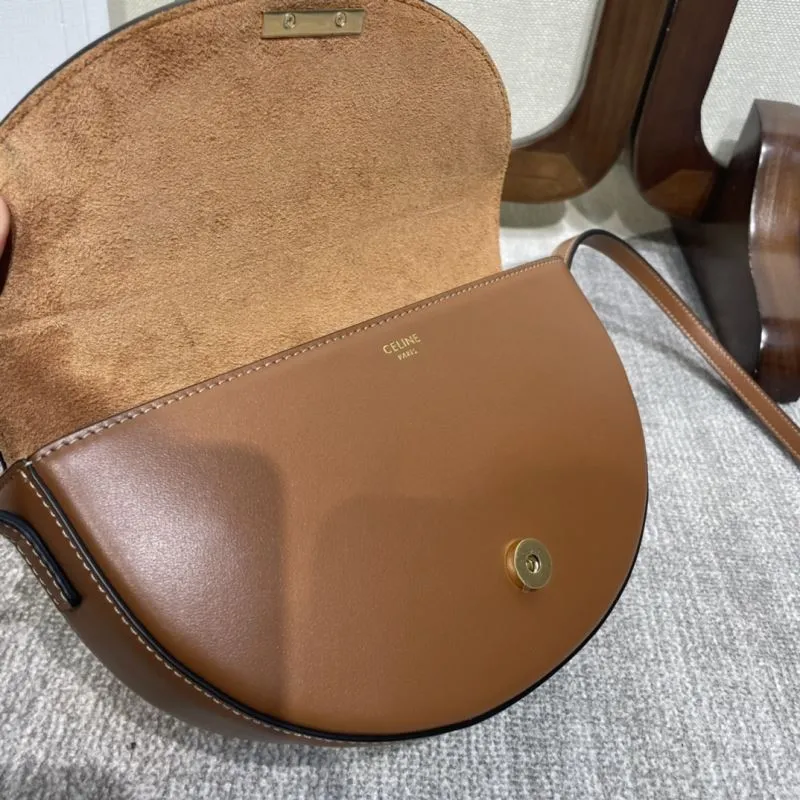 Celine Brown Saddle Crossbody Bag 334 - Image 7