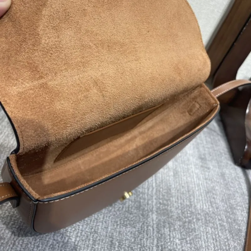 Celine Brown Saddle Crossbody Bag 334 - Image 8
