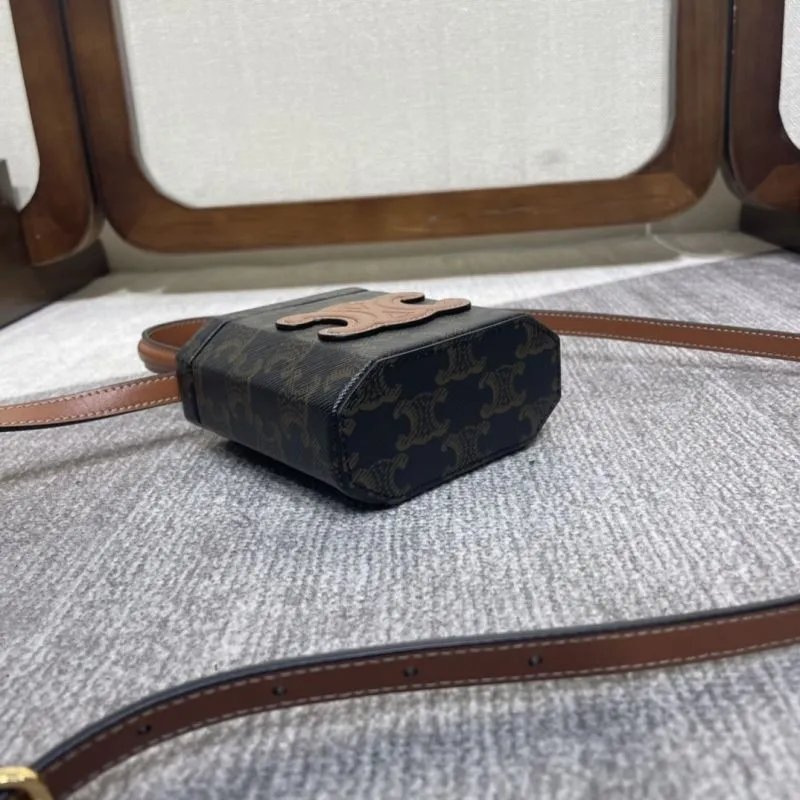 Celine Mini Box Crossbody Bag - Image 4