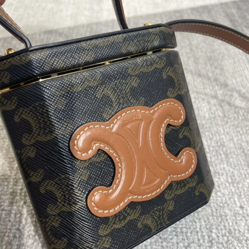 Celine Mini Box Crossbody Bag - Image 6