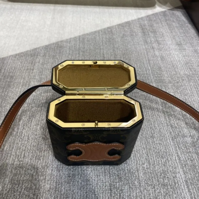 Celine Mini Box Crossbody Bag - Image 7