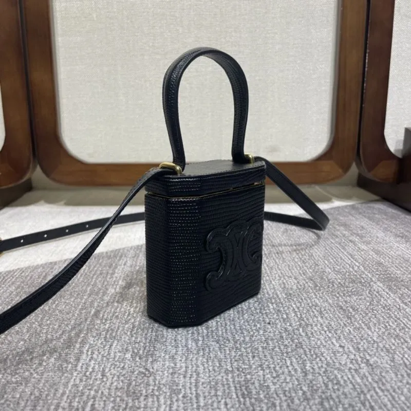 Alternative view of Celine Black Box Crossbody Bag 338