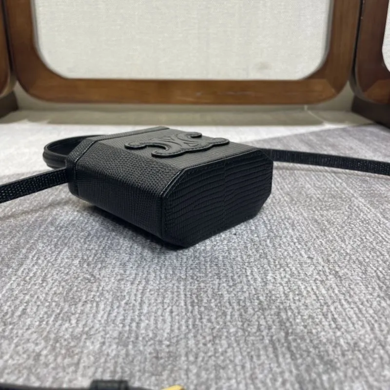 Celine Black Box Crossbody Bag 338 - Image 4