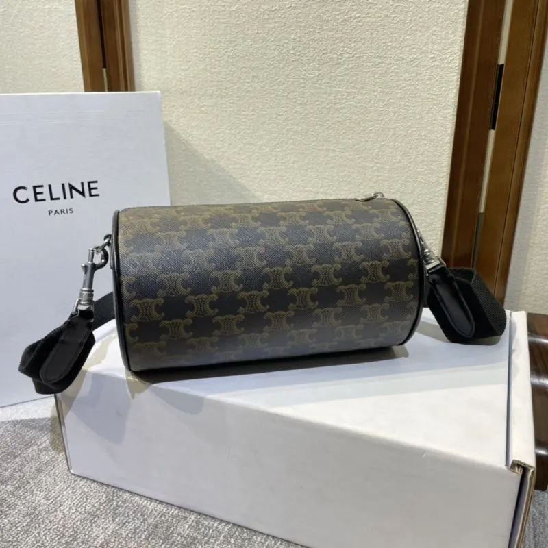 Celine Monogram Barrel Crossbody Bag - Image 3