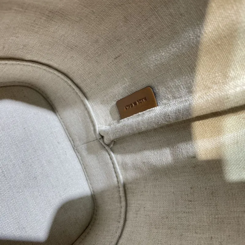 Celine Triomphe Canvas Bucket Bag Green Brown Crossbody - Image 8