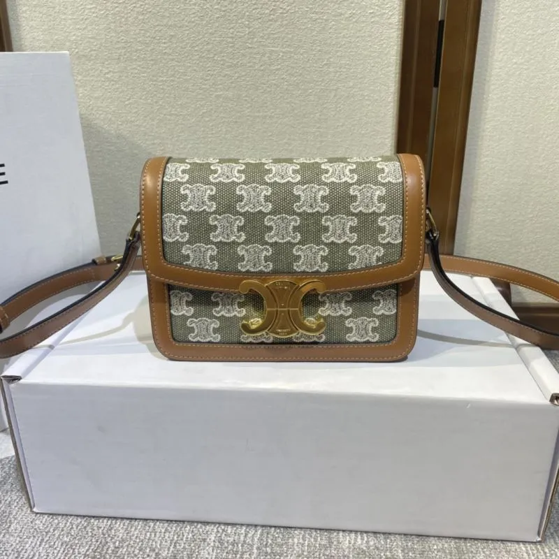 Celine Crossbody Satchel Bag 372
