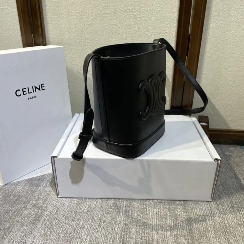 Alternative view of Celine Black Bucket Bag 383