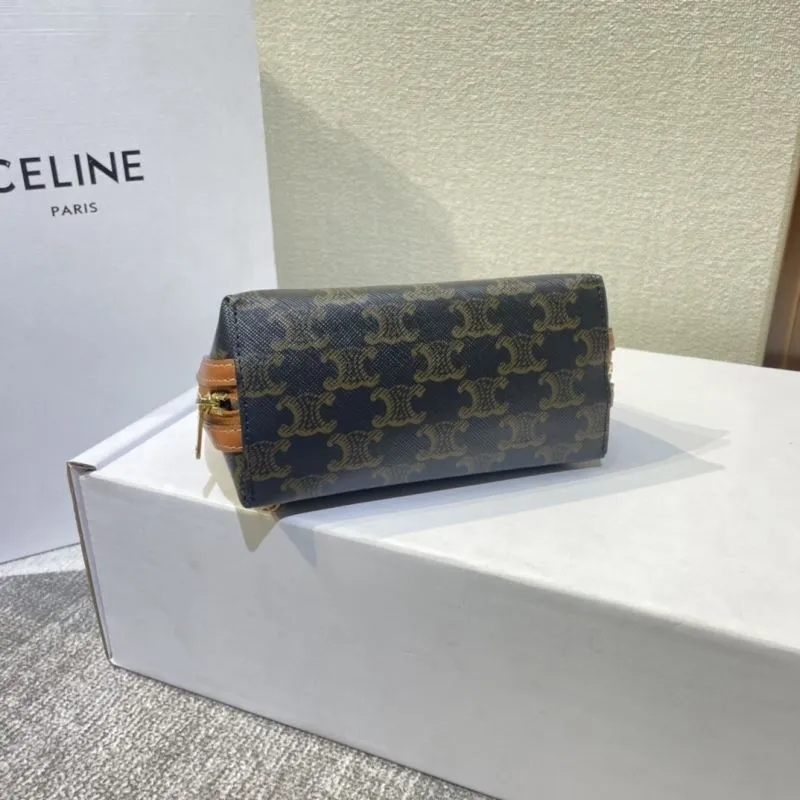 Celine Triomphe Chain Crossbody Bag 387 - Image 4