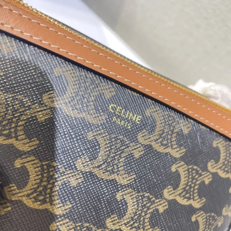Celine Triomphe Chain Crossbody Bag 387 - Image 5