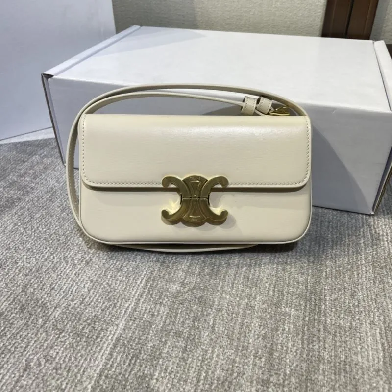 Celine Cream Satchel Bag 391