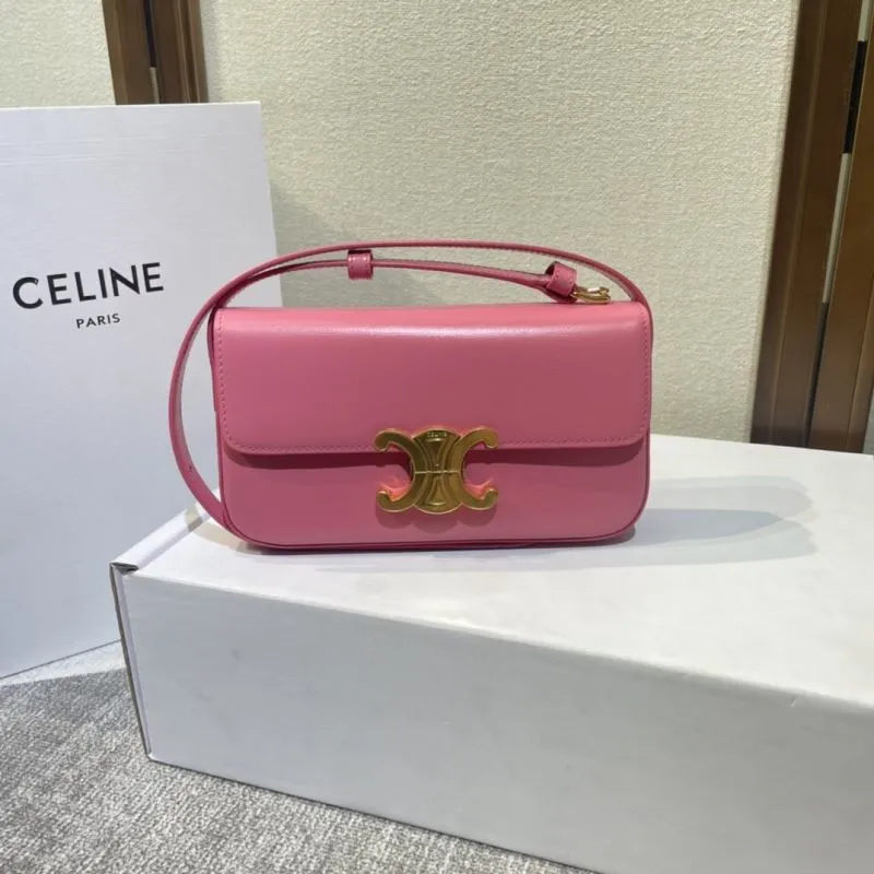 Alternative view of Celine Pink Satchel Bag 392