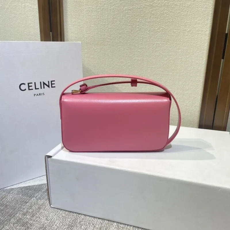 Celine Pink Satchel Bag 392 - Image 4
