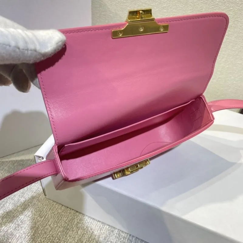 Celine Pink Satchel Bag 392 - Image 8