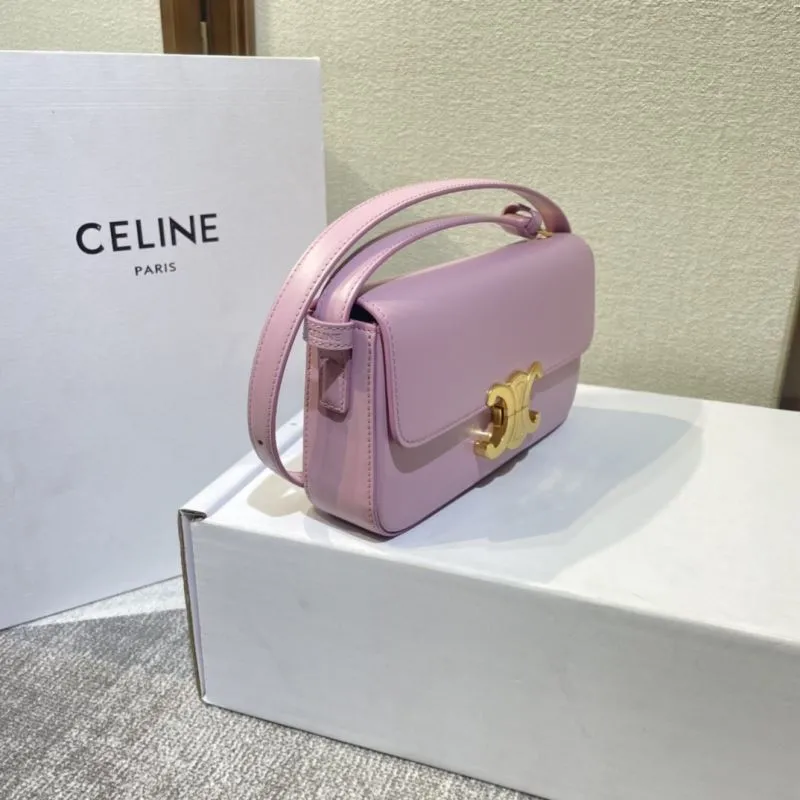 Celine Pink Satchel Bag 394 - Image 3