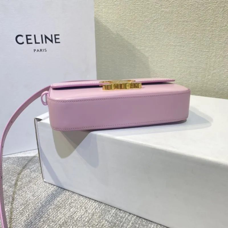 Celine Pink Satchel Bag 394 - Image 5