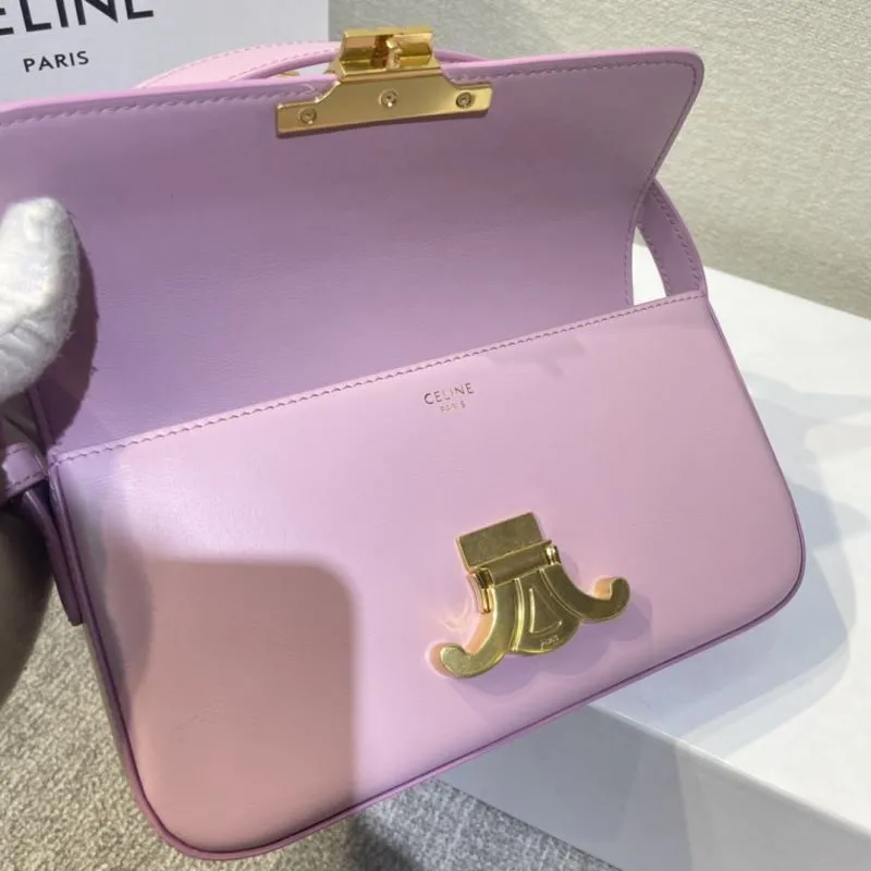 Celine Pink Satchel Bag 394 - Image 7