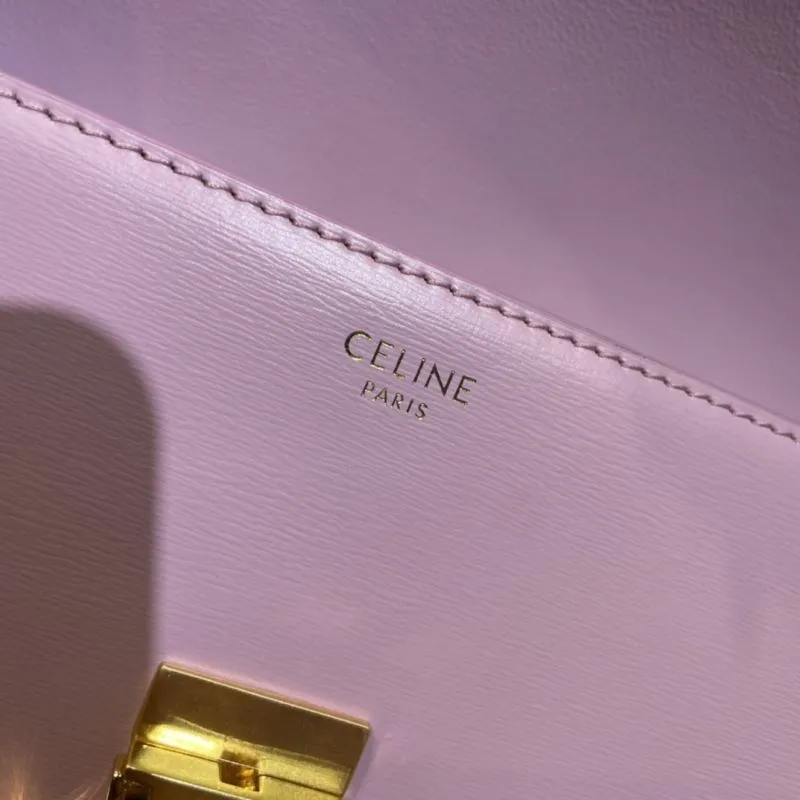Celine Pink Satchel Bag 394 - Image 8