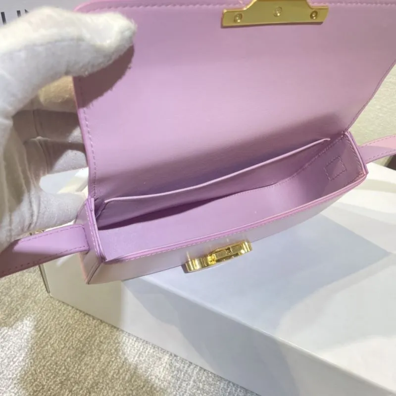 Celine Pink Satchel Bag 394 - Image 9