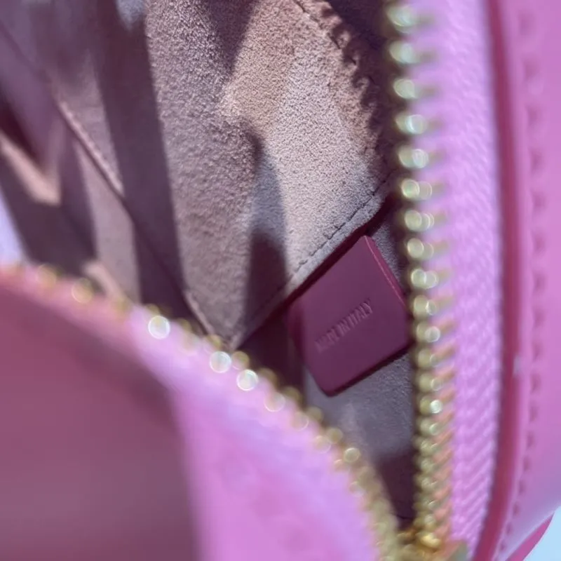 Celine Pink Round Crossbody Bag - Image 8