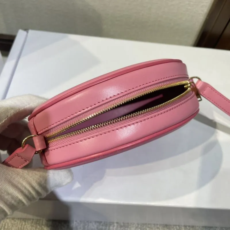 Celine Pink Round Crossbody Bag 414 - Image 7