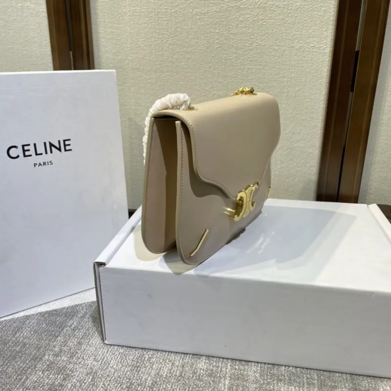 Alternative view of Celine Beige Satchel Bag 419