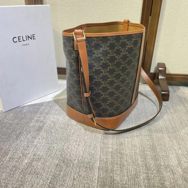 Alternative view of Celine Monogram Bucket Bag 423