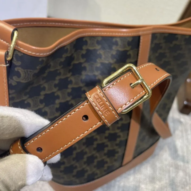 Celine Monogram Bucket Bag 423 - Image 6