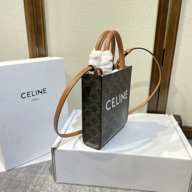 Alternative view of Celine Mini Monogram Tote Bag Brown 424