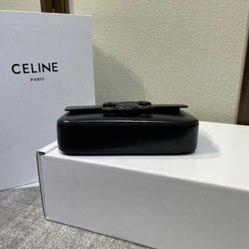 Celine Black Chain Satchel Bag 434 - Image 4
