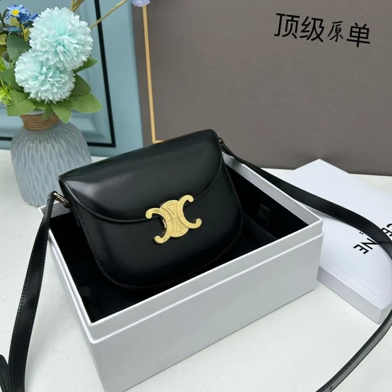Celine Black Satchel Bag 451