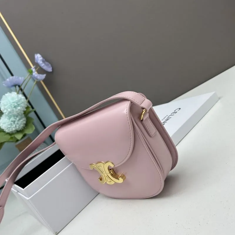Alternative view of Celine Pink Satchel Crossbody Bag 452