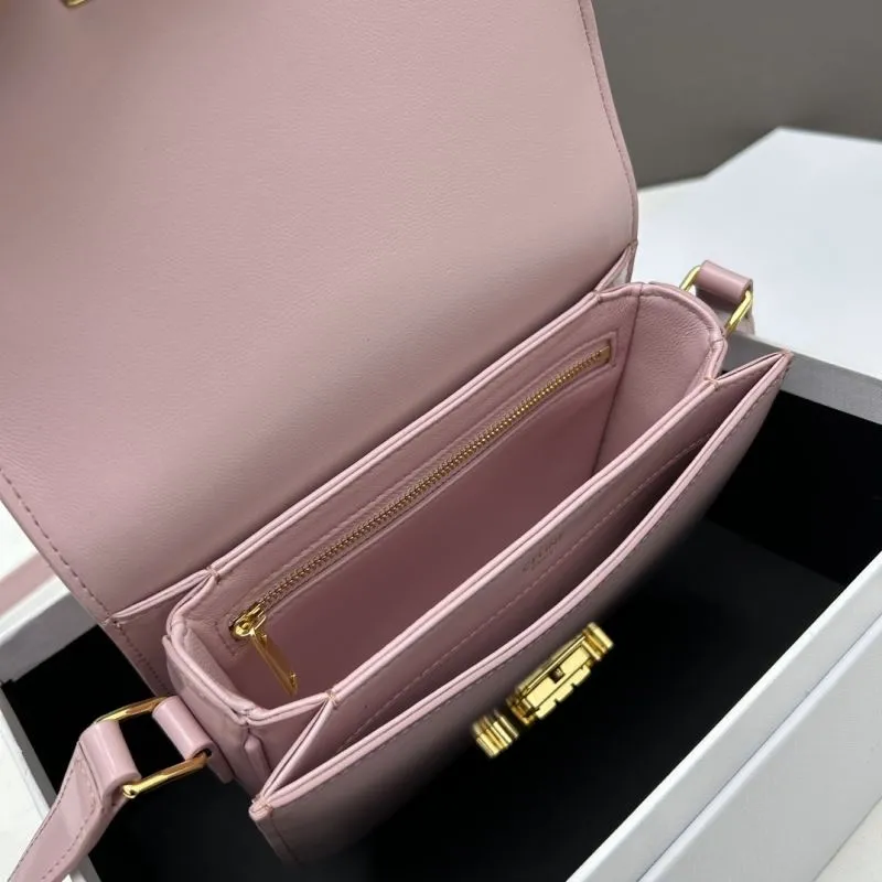 Celine Pink Satchel Crossbody Bag 452 - Image 7