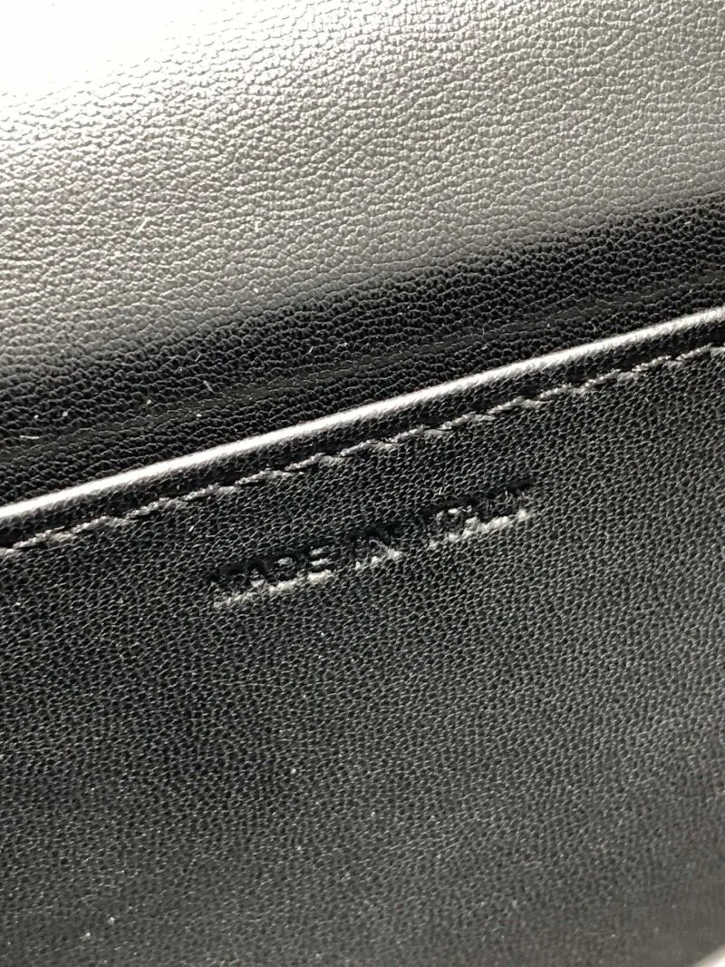 Celine Triomphe Black Shoulder Bag - Image 9