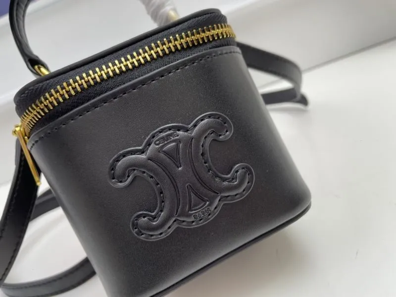 Celine Black Mini Crossbody Bag CL8080 - Image 5