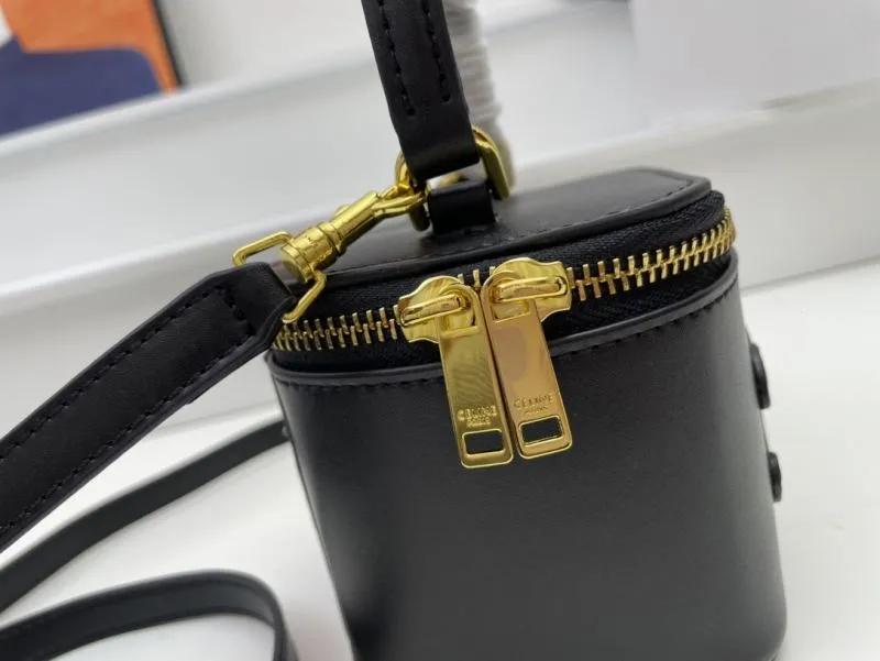 Celine Black Mini Crossbody Bag CL8080 - Image 6